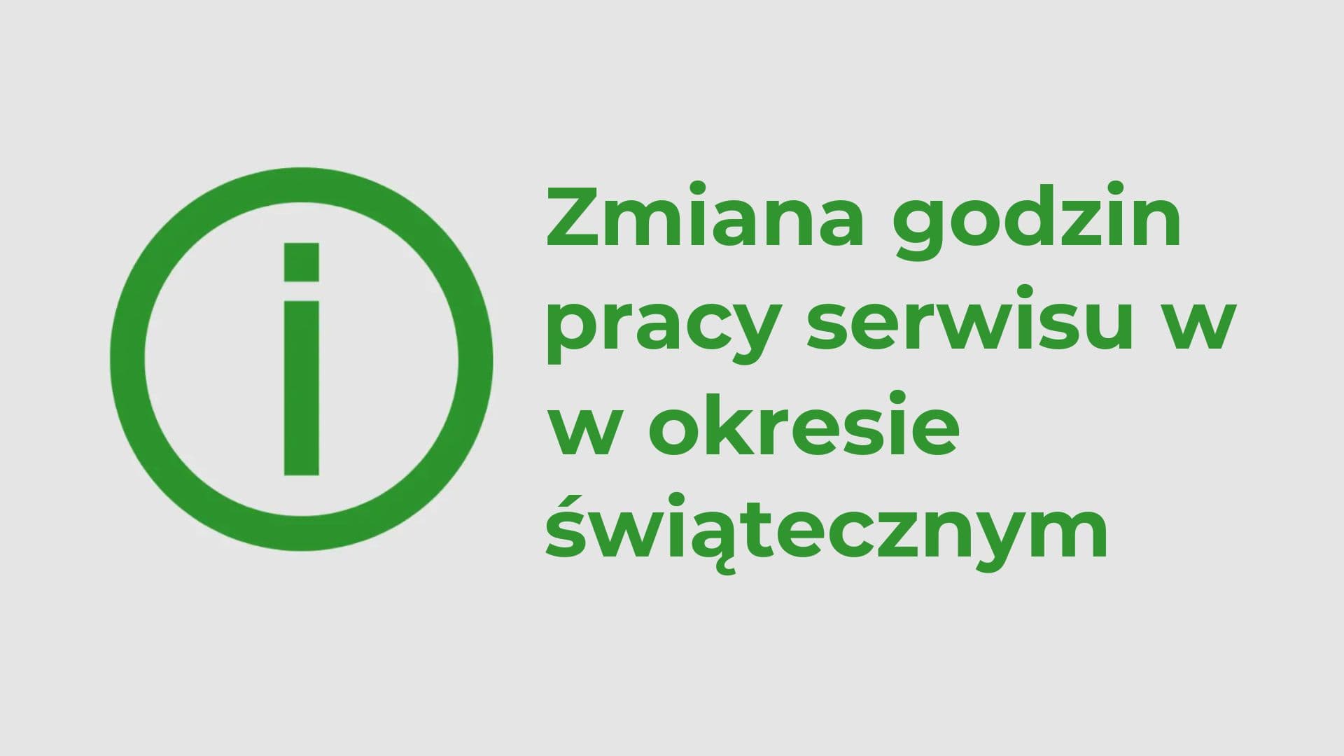 Przerwa świąteczna