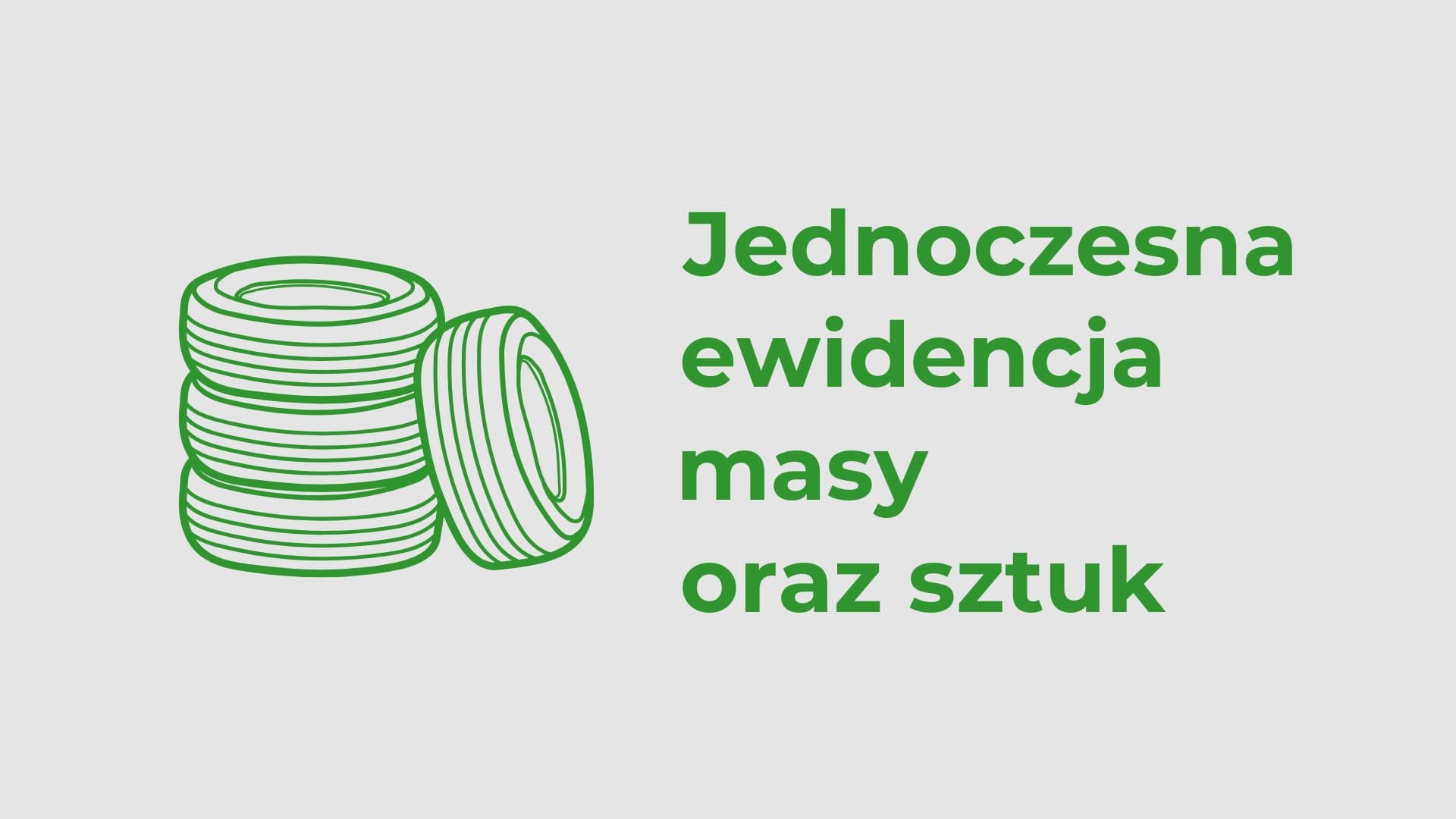 Jednoczesna ewidencja sztuk oraz masy